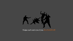 Ninjas cant catch you