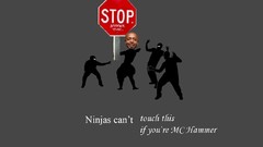 Ninjas cant catch you