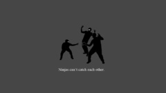 Ninjas cant catch You