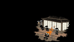 ninjas humor Minimalism fire artwork