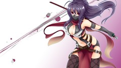 Ninjas long hair purple