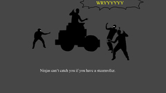 Ninjas ninjas cant catch