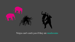 Ninjas ninjas cant catch