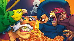 Ninjas pirates Parrots monkeys