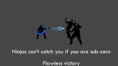 Ninjas Quotes silhouettes Mortal