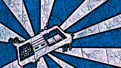 Nintendo blue nes game