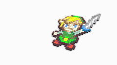 Nintendo link blocks the