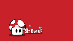 Nintendo Mario mushrooms Simple