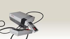 Nintendo nes game console