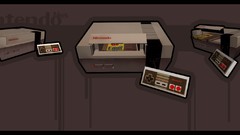 Nintendo nes game console