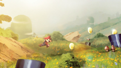 Nintendo paintings Mario artwork