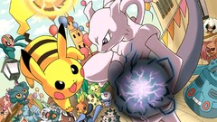 Nintendo Pikachu Pokemon fan art cityscapes artwork video games 