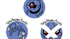 Nintendo white background Pokemon fan art artwork beldum 