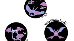 Nintendo white background Pokemon fan art artwork golbat video 