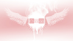 Nintendo wings pink controllers