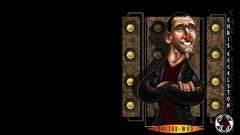 Ninth Doctor caricature Doctor