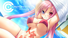 Nipples blue red Anime