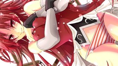 Nipples panties redheads red