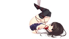 Nipples panties white bondage