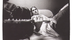 Nirvana kurt cobain grayscale