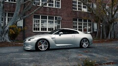 nissan gt-r Car Nissan silver cars vehicle