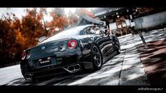 nissan gt-r Nissan Car vehicle black cars