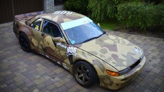 Nissan Silvia S13 drifting cars Fail Crew