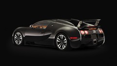 Noir bugatti veyron