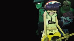 noodle 2-D Murdoc Niccals Russel Hobbs jamie hewlett