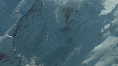 North flank of redoubt