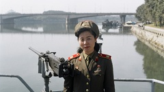 North Korea military soldiers