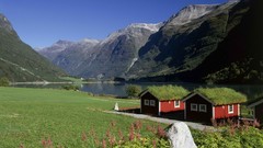 Norway homes lakes