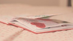 Notebook houses indoors