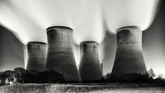 Nuclear monochrome long exposure