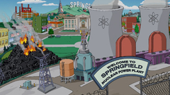 Nuclear The Simpsons power