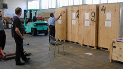 Numbering boxes high