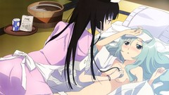 Nurse blush anime girls sanka rea sankarea no bra open shirt 