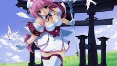 Nurses torii anime girls