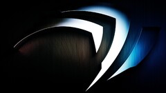 nvidia logo dark