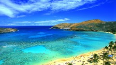 Oahu Beaches clouds Landscapes