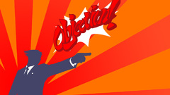 Objection orange Ace Attorney