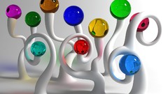 Objects white background colors