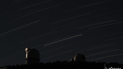 Observatory star trails bstrange bobby strange