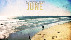 Ocean abstract Beaches june