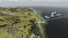 Ocean Aircraft War rocket Islands runway fighters military arma 