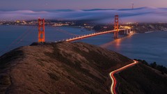 Ocean Bridges golden gate bridge cityscapes