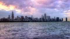 Ocean Chicago USA cityscapes skylines