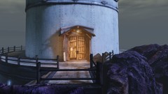 Ocean cliffs lighthouses bioshock infinite