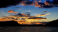 Ocean clouds Landscapes skyscapes