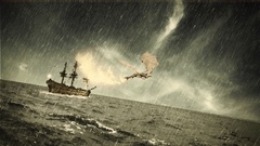 Ocean dark Dragons Sea